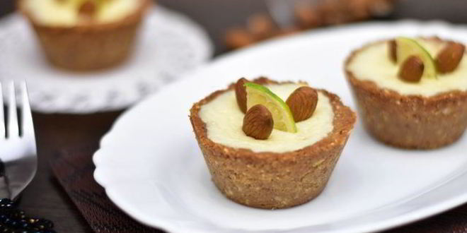 Рецепт миндально-лаймовых тарталетки