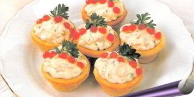 Рецепт мусса из лосося в готовых тарталетках
