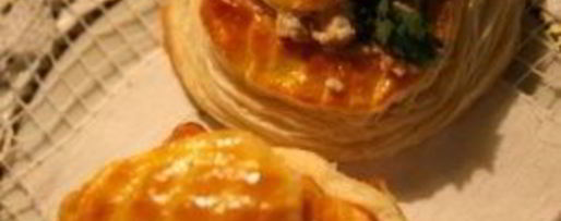 Шаг 6: слоеных тарталеток с курицей