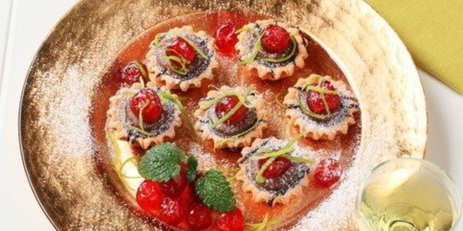 Рецепт сырных тарталеток с орехами пекан