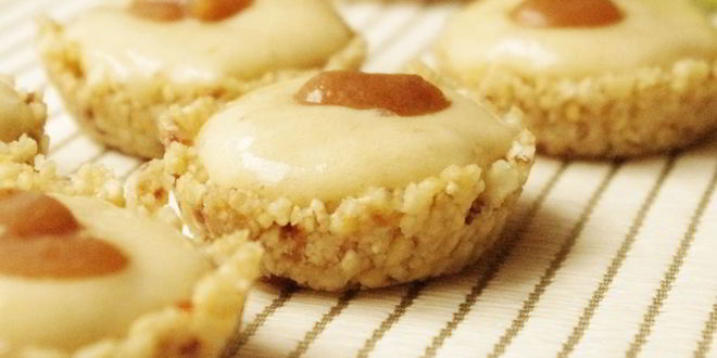 Рецепт тарталеток из кешью, банана и фиников