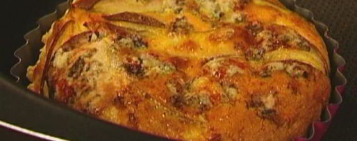 Шаг 7: тарталеток из слоеного теста с грушей и голубым сыром