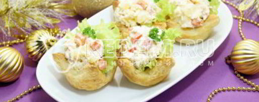 Шаг 8: тарталеток из слоеного теста