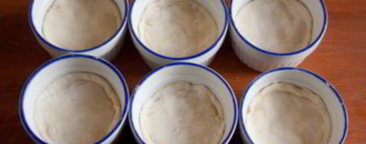 Шаг 5: тарталеток-перевертышей с шампиньонами