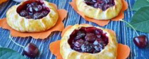 Шаг 10: тарталеток с черешней