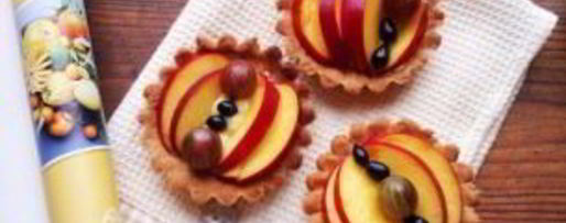 Шаг 2: тарталеток с фруктами