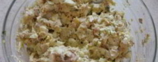 Шаг 8: тарталеток с горбушей консервированной