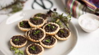 Рецепт Тарталеток с говяжьей печенью