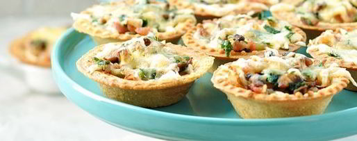 Шаг 8: тарталеток с грибами и сыром в духовке