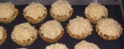 Шаг 1: тарталеток с грибами и сыром