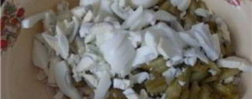 Шаг 3: тарталеток с кальмарами