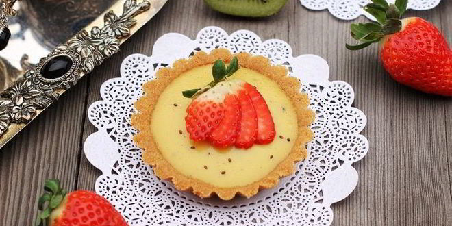 Рецепт тарталеток с киви и клубникой