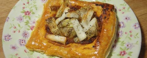 Шаг 7: тарталеток с козьим сыром, артишоками и соусом песто