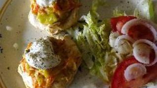 Рецепт Тарталеток с крабовыми палочками