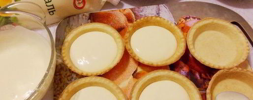 Шаг 3: тарталеток с курицей и ананасом