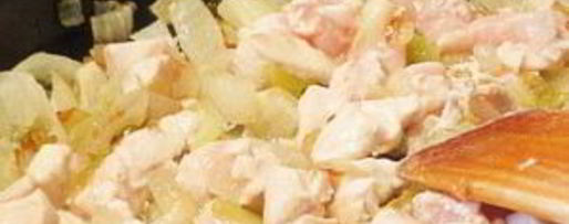 Шаг 1: тарталеток с курицей и грибами