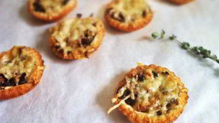 Рецепт Тарталеток с маринованными грибами