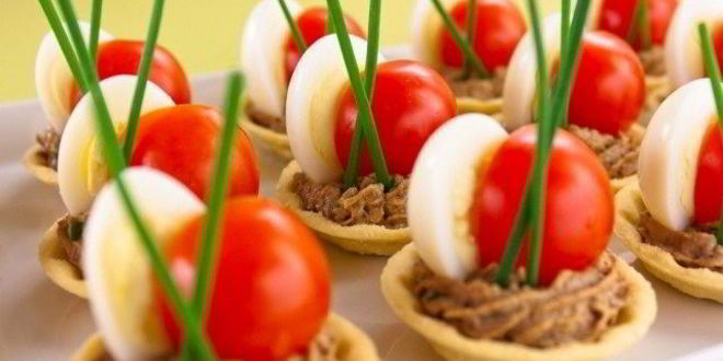 Рецепт тарталеток с печеночным муссом