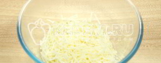 Шаг 1: тарталеток с пикантным салатом