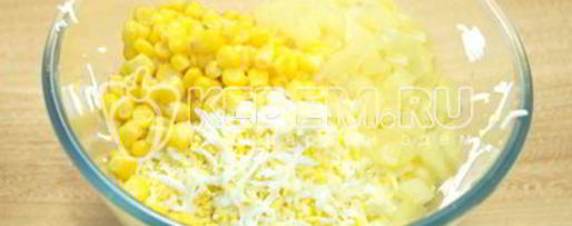 Шаг 3: тарталеток с пикантным салатом