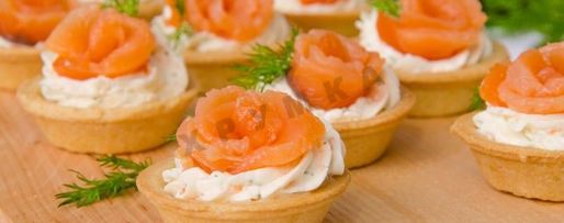 Шаг 11: тарталеток с семгой и сыром