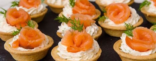 Шаг 9: тарталеток с семгой и сыром