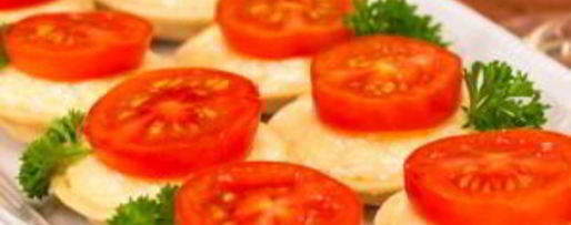 Шаг 8: тарталеток с сыром и помидорами
