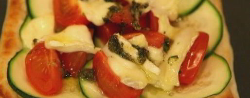 Шаг 8: тарталеток с цукини, помидорами и сыром бри