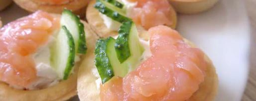 Шаг 5: тарталеток с творожным сыром и семгой