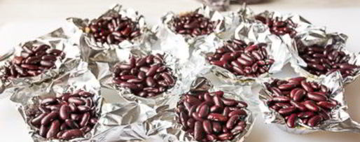 Шаг 8: тарталеток с ветчиной и луком