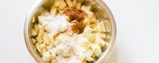 Шаг 1: тарталеток с яблоками