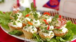 Рецепт Тарталеток с яичным салатом