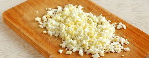 Шаг 3: тарталеток с яичным салатом