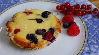 Рецепт Ягодных тарталеток с рикоттой