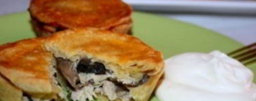 Шаг 7: закрытых тарталеток с курицей