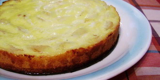 Рецепт грушевого тарта с нежным кремом