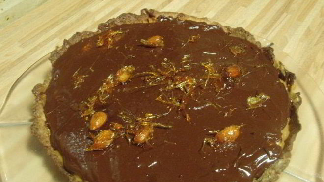 Рецепт Карамельно-шоколадного тарт