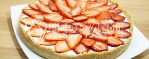 Шаг 15: клубничного тарта без выпечки