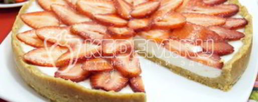 Шаг 16: клубничного тарта без выпечки