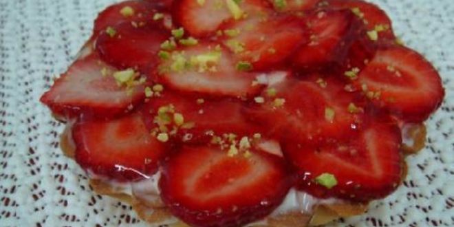 Рецепт клубничных тартинок