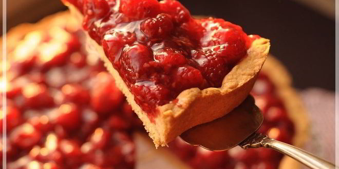 Рецепт малинового тарта