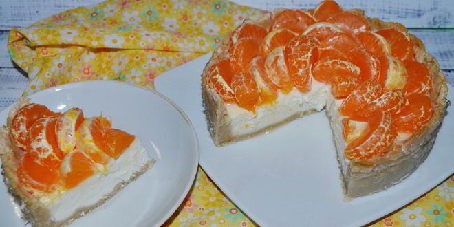 Рецепт мандаринового тарта