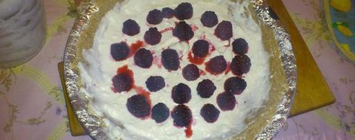 Шаг 8: овсяного тарта с ежевикой