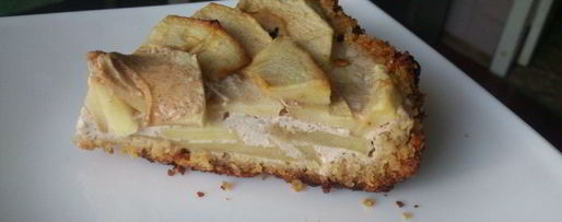 Шаг 7: овсяного тарта с яблоками