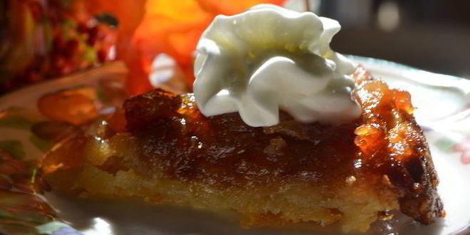 Рецепт перевернутого яблочного тарта