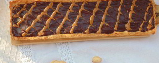 Шаг 5: шоколадна-арахисового тарт