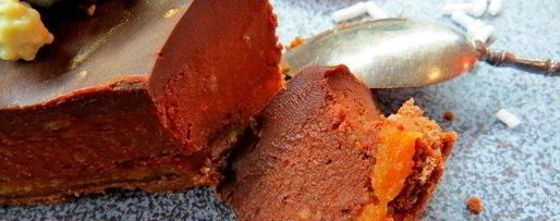 Шаг 20: шоколадна-каштанового тарт