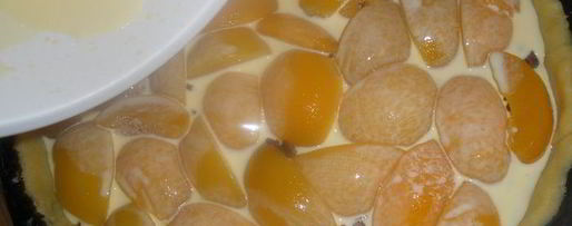 Шаг 6: шоколадна-персикового тарт