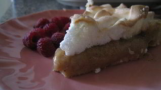 Рецепт Тарта Грушевая массала под меренгой