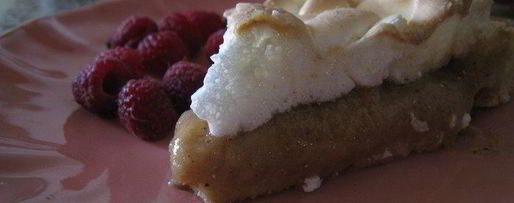 Шаг 6: тарта грушевая массала под меренгой